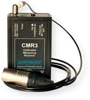 Ampetronic CMR3 Calibrated Measuring Receiver, Black; Compatible with Most Audio Analysers; Accuracy to within 0.5dB; Battery Life Approximately 200 Hours;  4.92-foot Long 3.5mm Stereo Plug to XLR Plug Adaptor Cable Supplied; OVerall Dimensions (WxDxH): 2.44" x 1.02" x 4.40"; 2.88 ounces (AMPERTRONICCMR3 AMPERTRONIC-CMR3 AMPERTRONIC-CMR-3 CMR3 CMR-3) 