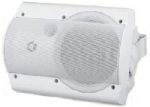 OWI AMPLV6022W Two Speaker Combo - Low Voltage Amplified Surface Mount Speaker; 2-way, 6" woofer, 4 ohm; 1 self-amplified (AMPLV602) and 1 non-amplified (P602) surface mount speaker combo with 15VDC Level power supply and mounting bracket; Dispersion: 92°; Sensitivity: (1W/1M): 83 dB (VR at Max); Input configuration: RCA L/R; Input load impedance: 20 K ohm; Maximum current protected; 1 wire to ground protected; Short circuit protected; THD less than 0.2%; UPC 092087110147 (AMPLV6022W AMPLV6022W) 