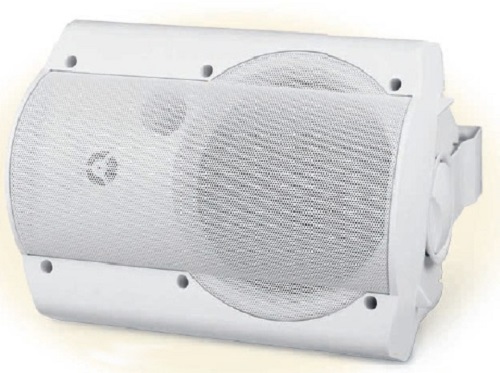 OWI AMPLV602W One Speaker Combo - Low Voltage Amplified Surface Mount Speaker, White Color; 2-way, 6