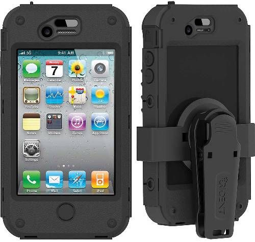 Trident AMS-IPH4S-BK Kraken AMS Case, Black For use with Apple iPhone 4/4S; Includes a tough exoskeleton, featuring hardened polycarbonate, providing a stylish and rugged surface for maximum protection; Impact-resistant silicone corners of the case protect your device from accidents; UPC 816694014342 (AMSIPH4SBK AMSIPH4S-BK AMS-IPH4SBK AMS-IPH4S)