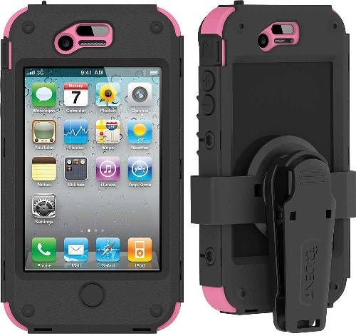 Trident AMS-IPH4S-PK Kraken AMS Case, Pink For use with Apple iPhone 4/4S; Includes a tough exoskeleton, featuring hardened polycarbonate, providing a stylish and rugged surface for maximum protection; Impact-resistant silicone corners of the case protect your device from accidents; UPC 816694014366 (AMSIPH4SPK AMSIPH4S-PK AMS-IPH4SPK AMS-IPH4S)