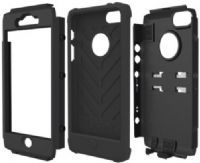 Trident AMS-IPH5-BK Kraken AMS Case, Black For use with Apple iPhone 5; Includes a tough exoskeleton, featuring hardened polycarbonate, providing a stylish and rugged surface for maximum protection; Impact-resistant silicone corners of the case protect your device from accidents; UPC 848891002471 (AMSIPH5BK AMSIPH5-BK AMS-IPH5BK AMS-IPH5) 