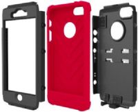 Trident AMS-IPH5-RED Kraken AMS Case, Red For use with Apple iPhone 5; Includes a tough exoskeleton, featuring hardened polycarbonate, providing a stylish and rugged surface for maximum protection; Impact-resistant silicone corners of the case protect your device from accidents; UPC 848891002501 (AMSIPH5RED AMSIPH5-RED AMS-IPH5RED AMS-IPH5 AMSIPH5RD) 