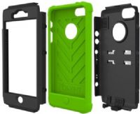 Trident AMS-IPH5-TG Kraken AMS Case, Green For use with Apple iPhone 5; Includes a tough exoskeleton, featuring hardened polycarbonate, providing a stylish and rugged surface for maximum protection; Impact-resistant silicone corners of the case protect your device from accidents; UPC 848891002518 (AMSIPH5TG AMSIPH5-TG AMS-IPH5TG AMS-IPH5) 
