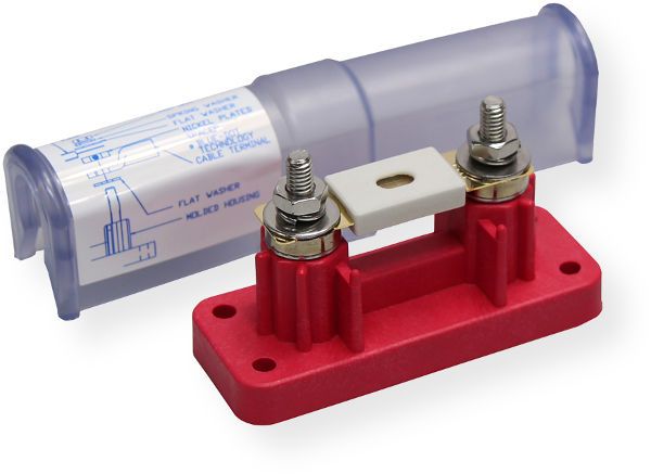 AIMS Power ANL300KIT Inline Fuse Kit, 300 Amp ANL Fuse and Holder, Includes ANL 300 amp inline fuse and holder, Use with 1/0 AWG cable and or inverters rated at 2500 watts or less, You may also want to consider purchasing a shorter cable 6