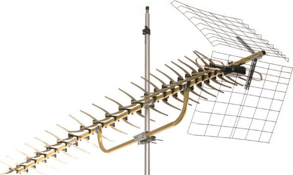 Antenna Direct 91XG Unidirectional Ultra Long Range TV Antenna; Range 60 Miles; Great For Outdoor And Attic Use; Peak Gain: 15.7dbi; Enjoy ABC, NBC, CBS, FOX And Other Local Networks; Receives Crystal Clear UHF HDTV Signals; The Perfect Backup In Case Of Emergencies Or Bad Weather; Dimensions 22