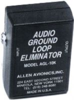 Allen Avionics AGL-10K Audio Ground Loop Isolation Transformer, Black Color; True Isolation Transformer; Distortion-Free; Low Signal Loss; Excellent Signal Fidelity; Ten Times Audio Bandwidth; Passive Device; Shielded Transformer Core; 1:1 Turns Ratio; Dimensions 3.75" x 2.63" x 1.5"; Weight 0.5 (Approx.); UPC ALLENAVIONICSAGL10K (ALLENAVIONICSAGL10K ALLEN AVIONICS AGL10K ALLEN-AVIONICS-AGL10K AGL10K) 