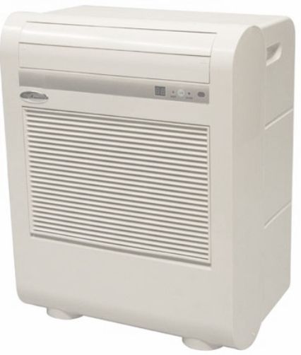 Amana AP077R Portable A/C Air Conditioner, 7000 BTU, 8.2 Energy Efficiency Ratio, 2 Fan Speeds, 24 Hour Timer, Electronic with Full-Function Remote Control, Cools up to 235 square feet, 5 Foot Exhaust Hose with Window Kit (for installing exhaust hose), Self Evaporating System (AP-077R AP 077R AP077-R AP077 AP-077)