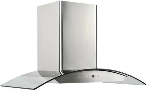 Cavaliere AP238-PSD-36 Wall Mount Range Hood, Overhead Rainfall Showerhead, Telescopic Chimney fits 9 ft ceiling (10+ ft ceilings need optional extension), 6 levels speeds, 860 CFM Airflow, Noise Level: Low Speed 35dB to Max Speed 67dB, Ultra Quiet Single Chamber Motor, Touch Sensitive with Blue LED Lighting Keypad, UPC 816606011308 (AP238PSD36 AP238PSD-36 AP238-PSD36 AP238-PSD)