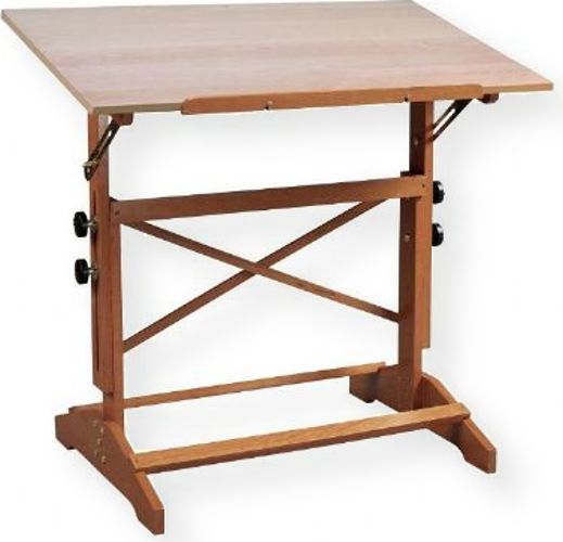 Alvin AP442 Pavillon Art and Drawing Table Unfinished Wood Top 31