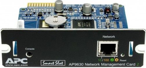 APC American Power Conversion AP9630 UPS Network Management Card 2, Supports simultaneous web browser access for up to 8 users and network command line interface access for up to 3 users, Multiple language support, UPS Firmware Update, Smart Battery Management Support, Command line interface, Password Security, UPC 731304267416 (AP-9630 AP 9630)