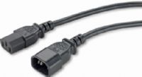 APC American Power Conversion AP9870 Power Cord, Black, C13 to C14, 2.5m or 8.2 ft, Input IEC-320 C14, Output IEC 320 C13, 10A Maximum Total Current Draw per Phase, 50/60 Hz Input Frequency, Acceptable Input Voltage 90-250 VAC, Net Weight 0.50 lbs, Max Height 1.5 in, Max Width 3 in, Max Depth 8 in (AP-9870 AP 9870) 