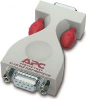 APC PS9-DCE ProtectNet Surge Protector for Serial RS232 lines, 9 pin, Beige Color; 9 pin male to female; Fail Safe Mode; Data-line Protection; Lightning and Surge Protection; Dimensions 3"H x 1.4"W x 0.6"D, Weight 0.14 lbs; Shipping weight 0.22 lbs; UPC 731304000525 (APCPS9DCE APC-PS9-DCE APC-PS9DCE PS9DCE APC PS9 DCE) 