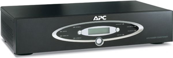 APCH15BLK Twelve-Outlet H-Type Rack-Mountable Power Conditioner, Black Color; 1440VA Power Capacity; 5270 Joules; Automatic Voltage Regulation (AVR); Building Wiring Fault Indicator; IEEE let-through ratings and regulatory agency compliance; Lightning and Surge Protection; Noise Filtering;  Overload Indicator; Phone Line Splitter; Protection Working Indicator; Resettable circuit breaker; UPC 731304236535 (APCH15BLK DEVICE ENERGY REGULATION CONTROL)