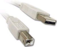 APC American Power Conversion 190006 USB Cable - Type A Male - Type B Male, USB Cable Type, 72" Cable Length, 1 x 4-pin Type A Male Connector on First End, 1 x 4-pin Type B Male USB Connector on Second End, Copper Conductor (AmericanPowerConversionAPC190006 AmericanPowerConversionAPC-190006 APC 190006 APC-190006 APC190006) 