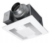 Panasonic APPA08VKSL3-R WhisperGreen-Lite 80 CFM Ventilation Fan; DC Motor Type; Ball Motor Bearing; Thermal Fuse Protection; 4" or 6" Duct Diameter; 10 1/2" (inches sq) Mounting Opening; 13" (inches sq) Grille Size; 1 x 32 Lamp Watts; 10000 hours Rated Life; Energy Star Qualified; 12.0" x 14.25" x 17.0" Dimensions (H x W x D); 13.5 lbs Weight; UPC 885170012189 (APPA08VKSL3R APPA08VKSL3-R AP-PA08VKSL3R) 