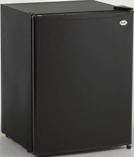 Avanti AR2412B Compact Mid-Size All Refrigerator, Black, 2.4 Cu.Ft. Capacity, Beverage Can Dispenser Holds up to Five 12 oz. Cans, 2-Liter Bottle Storage on the Door, Full Range Temperature Control, Door Bins for Additional Storage, Space Saving Flush Back Design, Recessed Door Handle, Reversible Door - Left or Right Swing, UPC 079841024124 (AR-2412B AR 2412B AR2412)