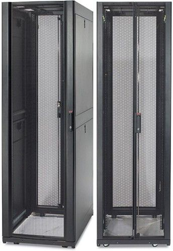 APC American Power Conversion AR3100SP2 NetShelter SX 42U 600mm Wide x 1070mm Deep Enclosure, 2000 lbs. Shock Packaging, Black, Includes: Baying hardware, Documentation CD, Key(s), Keyed-alike doors and side panels, Leveling feet, Mounting Hardware, Pre-installed casters, Reusable 2000lb. shock packaging, UPC 731304242253 (AR-3100SP2 AR 3100SP2 AR3100-SP2 AR3100 SP2)