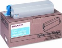 Sharp AR-C20TCU Cyan Toner Cartridge, Works with Sharp AR-C200P and AR-C240P Color Laser Printers, Up to 10000 pages yield, New Genuine Original OEM Sharp Brand, UPC 708562397674 (ARC20TCU AR C20TCU ARC-20TCU) 