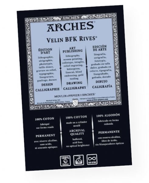 Arches 1795119 BFK Rives White 270G 29.5