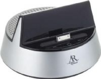 RCA ARS13 Acoustic Research Speaker/Charging Dock, Universal dock compatible with popular models including iPhone 4, iPad 2 and iPod nano (1-6th generation); Dock charges your devices while they're playing to avoid a drained battery, Compact amplified speaker design, Audio line-in jack lets you connect additional audio devices for more options, UPC 044476079061 (ARS-13 ARS 13 AR-S13) 