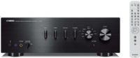 Yamaha A-S501BLK Integrated Amplifier, Black, 85 W x 2-ch (20 Hz - 20 kHz) Minimum RMS Output Power, Frequency Response 10 Hz -100 kHz +/- 1.0 dB, Total Harmonic Distortion (CD to Sp Out, 20 Hz-20 kHz) 0.019% (50 W / 8 ohms), Signal-to-Noise Ratio (CD) 99 dB (input shorted, 200 mV), Digital audio inputs for TV and Blu-ray Disc player, UPC 027108948744 (AS501BLK AS501-BLK AS501BL A-S501) 
