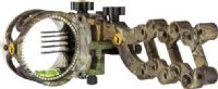Trophy Ridge AS815 React 5 Pin Bow Sight, Camo, Right Hand, Ballistix CoPolymer System, Reversible Sight Mount, Designed for use with left or right hand bows and high or low anchor points, Multiple mounting holes for more versatility, 100% Tool-less micro-adjustment, Rheostat light, .019 Fiber optic pins, Sight level, UPC 754806135540 (AS-815 AS 815) 