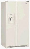 Amana ASD2622HRQ Side By Side Refrigerator 26 cu. Ft., Temperature Assure; 3 Buttons; Spill-Proof Shelves; Water Filter; Humidity Crisper; Meat Drawer; Adjustable Baskets, Bisque (ASD2622H, ASD-2622HRQ, ASD-2622H-RQ, ASD2622H-RQ) 
