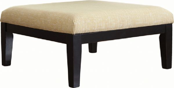 Ashley 2430208 Chamberly Series Oversized Accent Ottoman, Buttercup Color; Stunning contemporary design; Dimensions 36