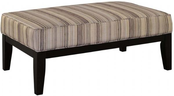 Ashley 4780008 Melaya Series Oversized Accent Ottoman, Pebble Color, Dimensions 49.00