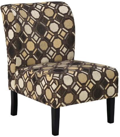 Ashley 9910160 Tibbee Series Accent Chair, Pebble Color, Dimensions 21.75