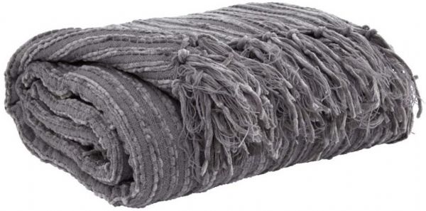 Ashley A1000064 Noland Series Decorative Throw, Gray Color, Pack of 3, Acrylic, Dry Clean Only, Dimensions 50.00