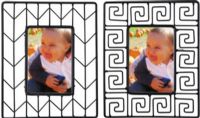 Ashley A2000141 Achava Series Set of 2 Photo Frames, Black Color, Pack of 2 Sets, For use with 4" x 6" pictures, Weight 5.14 lbs, UPC 024052318166 (ASHLEY A2000 141 ASHLEY A2000141 ASHLEYA2000 141 ASHLEY-A2000-141 ASHLEY-A2000141 ASHLEYA2000-141 A2000-141 ASHLEYA2000141) 