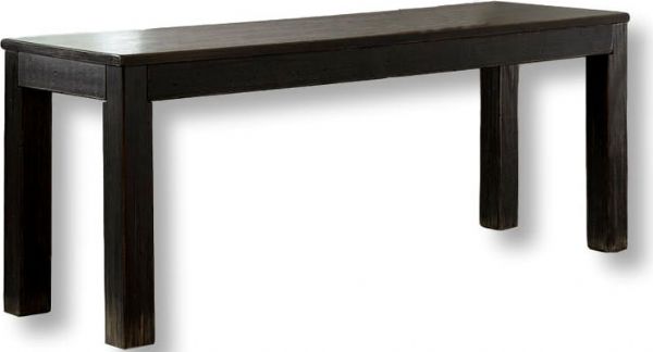  Ashley D532-09 Gavelston Series Large Dining Room Bench, Black Color, Made with select hardwoods in an espresso finish, Dimensions 47.00
