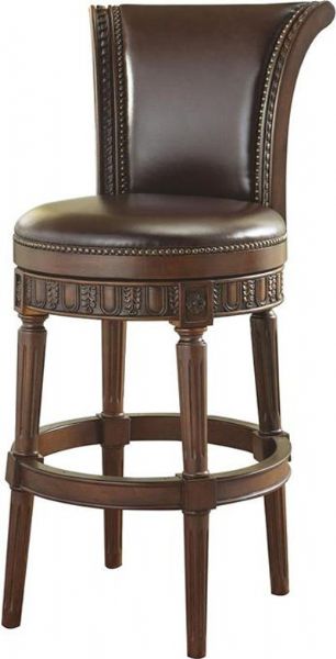 Ashley north shore best sale upholstered swivel bar stool