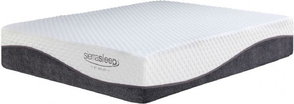 Ashley M82731 13 Inch Innerspring Series Queen Mattress, White Color, Dimensions 60.00