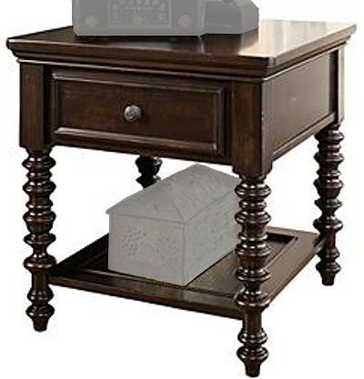Ashley T668 3 Key Town Series Rectangular End Table Made With