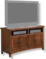  Ashley W319-28 Cross Island Collection Medium TV Stand, Medium Brown Finish, Made with select oak veneers and hardwood solids, Mission styled cast hardware in an aged bronze color finish, Framed doors have mission styled overlay slats, Stand features adjustable shelf, Dimensions 49.94"W x 20.00"D x 29.38"H, Weight 125.22 lbs, UPC 024052063936 (ASHLEY W319-28 ASHLEY-W319-28 ASHLEYW-319 28 ASHLEYW31928 ASHLEYW 319-28 W319 28 W-31928 W319 28) 
