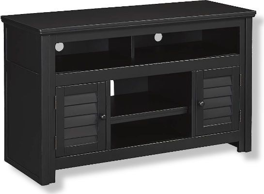 Ashley W661-28 Brasenhaus Collection Medium TV Stand For Up To 55