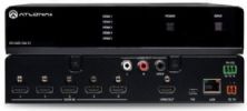 ATLONAATUHDSW51 4K/UHD, 5-Input HDMI Switcher; Compatible with Ultra High Definition sources and displays; Supports up to HDCP 1.4 (Does not support HDCP 2.2 devices); Selects: active input when sources are connected or if there is a change in source power status; Eliminates: need for complex control system in AV systems; Colorspace: YUV, RGB; Chroma Subsampling: 4:4:4, 4:2:2, 4:2:0; Color depth: 8-bit, 10-bit, 12-bit (ATLONAATUHDSW51 DEVICE SWITCHER DISPLAY ENERGY) 