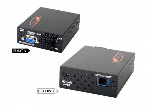 ATLONAATRGBF30RIR HDMI Over HDBaseT Transmitter with Ethernet, RS-232, and IR; 1 x AT-RGBF30R-IR, 1 x Instructions Manual, Harness Style Adapter for RS232 and Audio, 1 x 5V/1A Power Supply (ATLONAATRGBF30RIR DEVICE TRANSMISSION SIGNAL SOUND)
