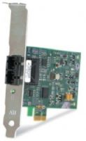 Allied Telesis AT-2711FXSC-901 Fast Ethernet Fiber Network Interface Card, PCIe (PCI-Express) x1 interface, IEEE 802.1x flow control, 72KB packet buffer, IEEE 802.1p-based traffic prioritization, TCP checksum RX/TX supported, PXE (2.1) remote boot support, Multi-mode SC fiber connector, Single pack, Federal and Government, UPC 767035181080 (AT2711FXSC901 AT-2711FXSC AT-2711FX AT 2711FXSC 901) 