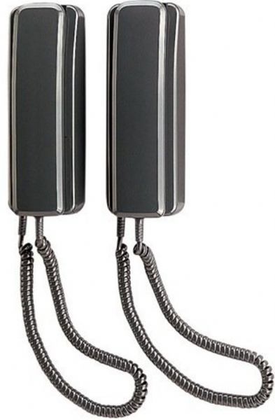 Aiphone AT-406B Indoor Handset-to-Handset Audio-Only Intercom System, System supports up to 3 sub units, Electronic call tone, not adjustable, Supports external signalling devices, UPC 790143344924 (AT406B  AT-406B AT 406B)