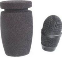Audio-Technica AT8160 Metal Pop Filter with Foam Windscreen, Metal Windscreen Construction, Black Color, For use with M2, M12, M22, M23, M34 Audio-Technica Case Styles (AT8160 AT-8160 AT 8160) 