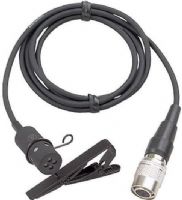 Audio-Technica AT831CW Lavalier Microphone, Electret condenser Microphone Technology, Cardioid Microphone Operation Mode, Wireless Connectivity Technology, 1 x microphone Connector Type, 1 x microphone cable - 4.6 ft Cables Included, UPC 042005307609 (AT831CW AT-831CW AT 831CW AT831-CW AT831 CW) 