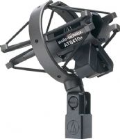 Audio-Technica AT8410A Microphone Shock Mount, Spring Clip will fit most tapered and cylindrical microphones, Allows for insertions and removal of microphones without having to detach cable (AT8410A AT-8410A AT 8410A AT8410-A AT8410 A) 