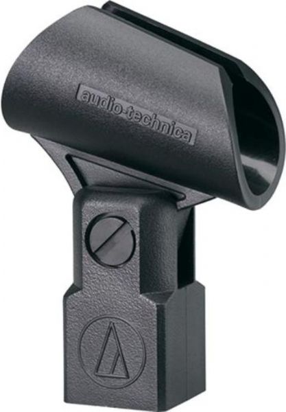 Audio-Technica AT8428 Tapered Slip-In Microphone Clamp, Fits with Audio-Technica tapered microphones with T1, T2, T3 and T4 case styles, Provide a universal fit for all handheld microphones, Metal clamp mounts to any standard microphone stand with a 3/8