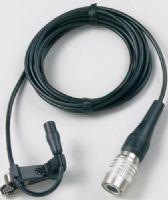 Audio-Technica AT899CW Subminiature Omnidirectional Condenser Lavalier Microphone, 55" (1.4 m) Cable Terminated with Locking 4-pin Connector for A-T UniPak Body-Pack Wireless Transmitters, Includes AT899AK accessory kit, Frequency Response 20-20000 Hz, Low Frequency Roll-Off 80 Hz, 12 dB/octave, Signal-To-Noise Ratio 64 dB, 1 kHz at 1 Pa, UPC 042005128570 (AT-899CW AT 899CW AT899-CW AT899C AT899) 