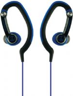 Audio Technica ATH-CKP200BL SonicSport In-ear Headphones - Blue; Ideal for active use, jogging, sports; Top-tier sound quality from pro audio leaders; Asymmetrical cable design keeps cable out of the way and helps prevent tangles; Type: Dynamic; Driver Diameter: 8.5 mm; Frequency Response: 20 - 23000 Hz; Maximum Input Power: 200 mW; Sensitivity: 100 dB/mW; Impedance: 16 ohms; Weight: 9 g; Cable: 0.6 m (2'), U-type; UPC 4961310118358 (ATHCKP200BL ATH-CKP200BL ATH-CKP200BL) 