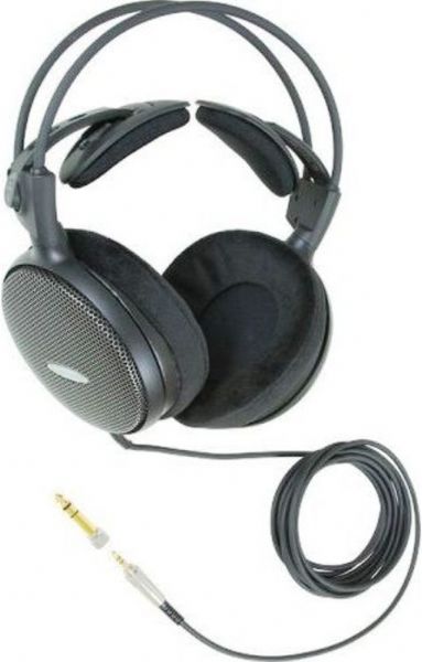 Audio Technica ATH-AD900 Audiophile Open Air Dynamic Headphones, Open-air Dynamic Headphones Type, 53 mm Driver Diameter, Copper-clad aluminum wire Voice Coil, 5 - 35,000 Hz Frequency Response, 700 mW Maximum Input Power, 100 dB/mW Sensitivity, 35 ohms Impedance, 3.0 m elastomer sheath OFC cord Cable, 1/8